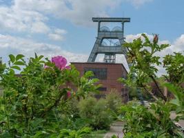 antigua mina de carbón en el ruhr alemán aerea foto