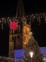 tiempo de navidad en ahaus en westfalia foto