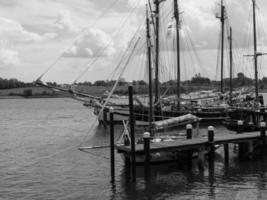 at the river schlei in schleswig holstein photo