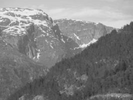 Eidfjord in norway photo