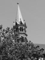 la ciudad de wuerzburg en el río principal foto