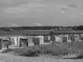 ciudad eckernfoerde en el mar báltico foto