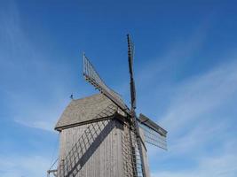 old windmill in westphalia photo