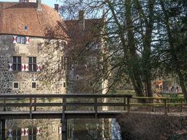 the odl castle of Vischering in germany photo