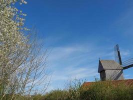 old windmill in westphalia photo