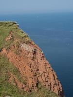 helgoland island in the north sea photo