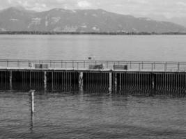 la ciudad bávara de lindau foto