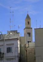 Walking through Bari's old town photo