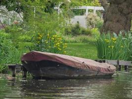 the dutch city of leiden photo