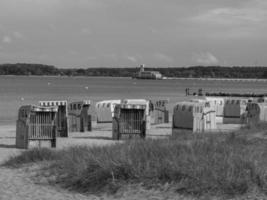 eckernfoerde city at the baltic sea photo