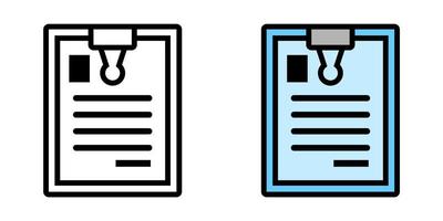 Illustration Vector Graphic of Document, file, research Icon