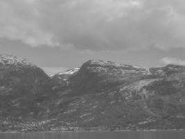 Eidfjord in norway photo