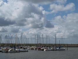 the island of Langeoog in the north sea photo