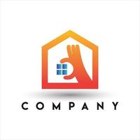 Perfect Home Logo. Home Choice Logo vector