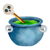 Watercolor Poison Cauldron png