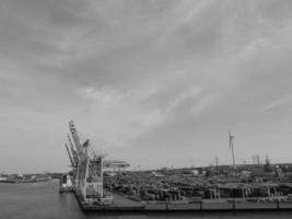 Hamburg and the river elbe photo