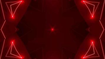 Abstract technology red laser background. video