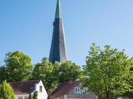 la ciudad de billerbeck en el muensterland alemán foto