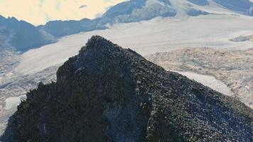 Flying over the Adamello Mountains video