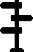 direction icon on white background. signpost sign. direction arrow symbol. flat style. vector