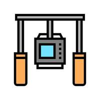 camera anti shock tool color icon vector illustration