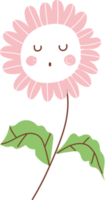 cartone animato di fiori carino per i bambini png