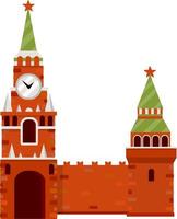 Moscow kremlin. Residence of the Russian vector