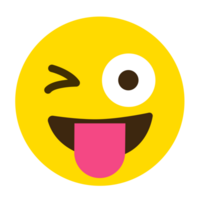 fichier png emoji visage effronté