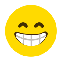emoji se sentir bien sourire heureux fichier png