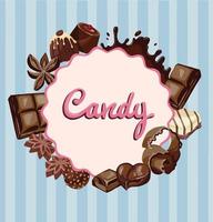 liquid chocolate, caramel or cocoa High quality vector