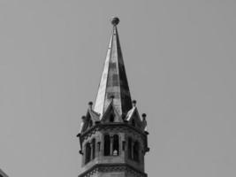 the city of Wuerzburg at the river main photo