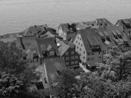 the city of Meersburg at the lake constance photo