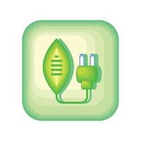 energy saving mobile app vector