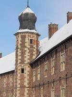 winter time at a castle in germany photo