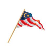 malaysia flag symbol vector