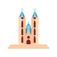 catholic church icon vector