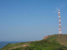 isla de helgoland en el mar del norte foto