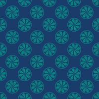 asian mandalas fabric pattern vector