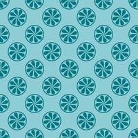monochrome geometric boho floral fabric pattern vector