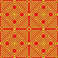 native asian geometric pattern vector