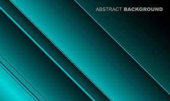 Abstract green and black lines background vector