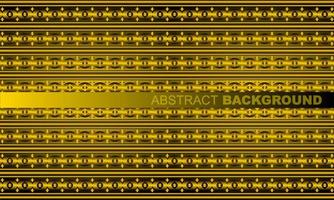 Geometric seamless pattern with gold gradient color vector