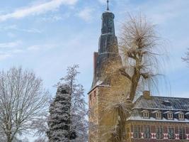 horario de invierno en un castillo en alemania foto