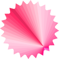ster roze vorm element decoratie trouwkaart knoppen badge abstracte achtergrond illustratie png
