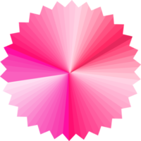 estrela rosa forma elemento decoração cartão de casamento botões distintivo ilustração de fundo abstrato png