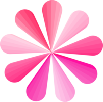 estrella flor forma botones festival insignia etiqueta pegatina promoción publicidad resumen fondo ilustración png