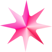 estrela rosa forma elemento decoração cartão de casamento botões distintivo ilustração de fundo abstrato png