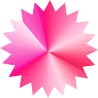 estrela rosa forma elemento decoração cartão de casamento botões distintivo ilustração de fundo abstrato png