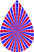 amerikanska flaggan symbol stjärna form badge knappar patriot frihet abstrakt bakgrundsillustration png