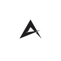 Letter A logo or icon design vector